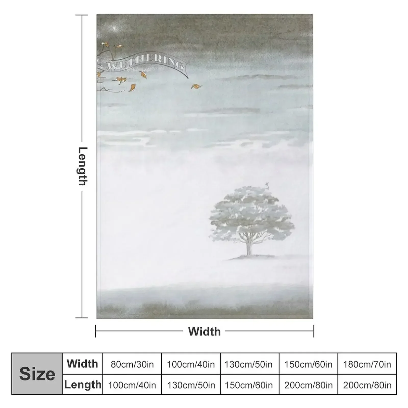 Wind and Wuthering (HQ) Throw Blanket Summer Kid'S decorative Bed Hairy Personalized Gift Blankets