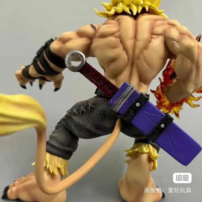 20CM Digimon Anime Figuren Soar Leomon Figur Pvc Statue Modell Sammeln Schreibtisch Dekoration Spielzeug Erwachsene Kinder Spielzeug Weihnachten Geschenk