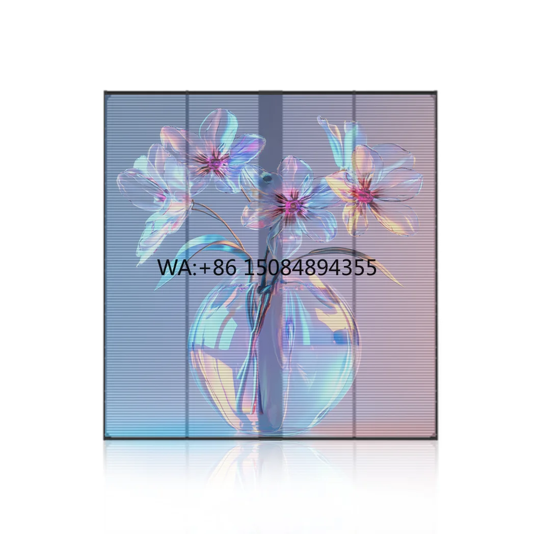 

High Brightness P3.9 Transparent LED Screen for Indoor Window Glass Advertising Display Solution
