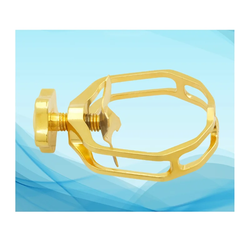 

B48B-Alto Saxophone Hollow Clip Metal Mouthpiece Kit With Protective Cap Woodwind Instrument Parts