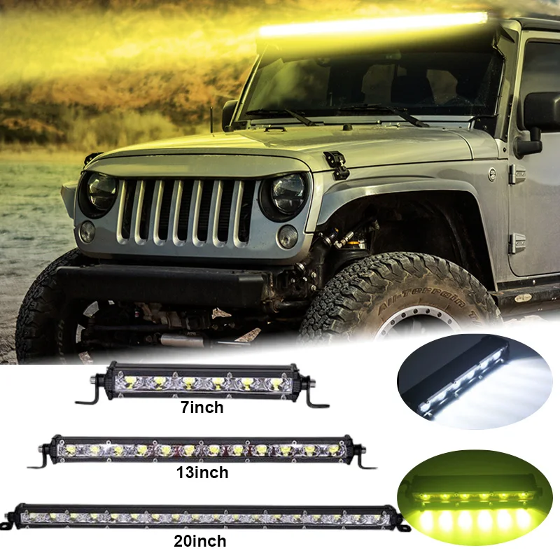 6D Ultra Strip LED Light Bar 7\