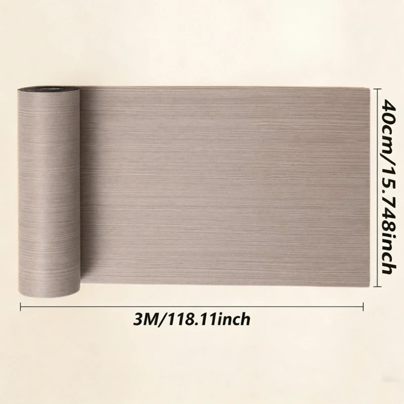 Wood Grain PVC Wallpaper Foam Peel and Stick Wall Stickers DIY Suitable for Bedroom Wall Decoration Thickened Contact Paper