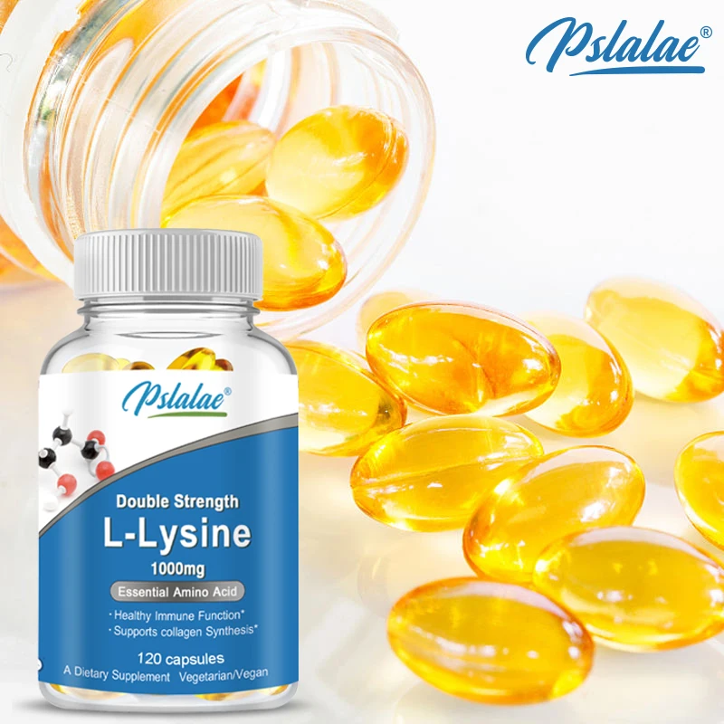 L-Lysine 1000 Mg - Essential Amino Acid, Healthy Immune Function, Supports Collagen Synthesis