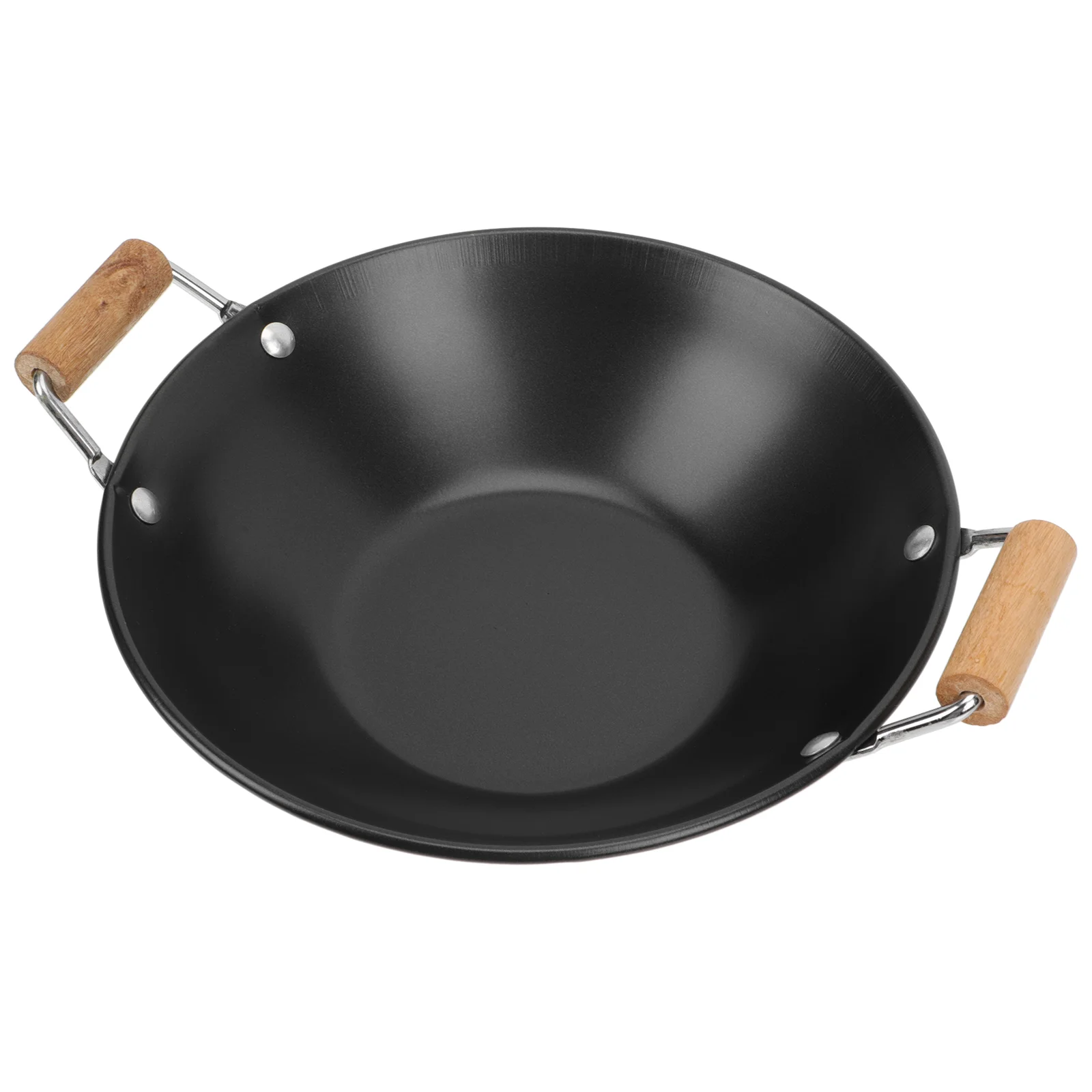 

Anti Overflow Pot Premium Metal Wood Non Stick Easy Clean Hot Pot Cooking Household Kitchen Supply Sturdy Small Space