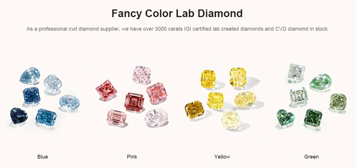 0,3ct 0,5ct 1ct 1,5ct 2ct 3ct 5ct Prinzessin-Schliff Laborgezüchtete Diamanten mit IGI-Zertifikat HPHT CVD Laborgezüchteter Diamant Großhandel – Detail 16