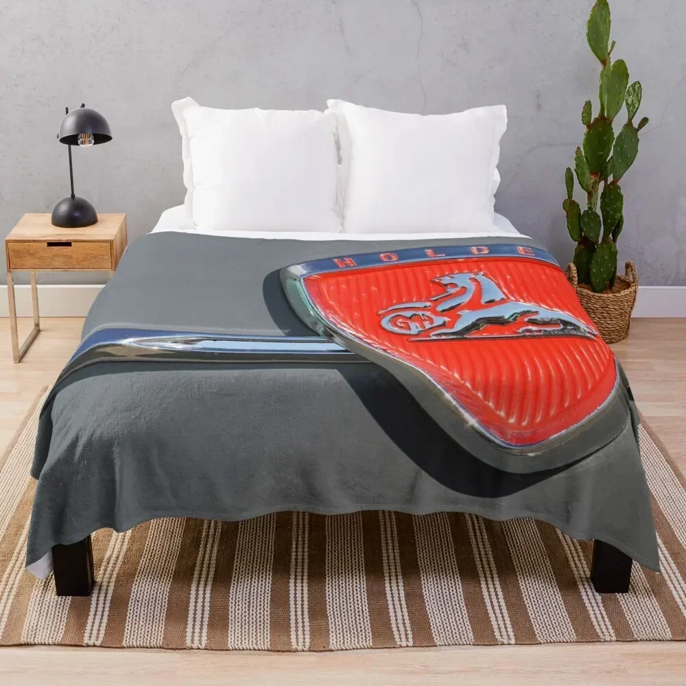 

FC Holden Badge Graphic Shirt Throw Blanket Heavy valentine gift ideas Bed covers Soft Plaid Blankets