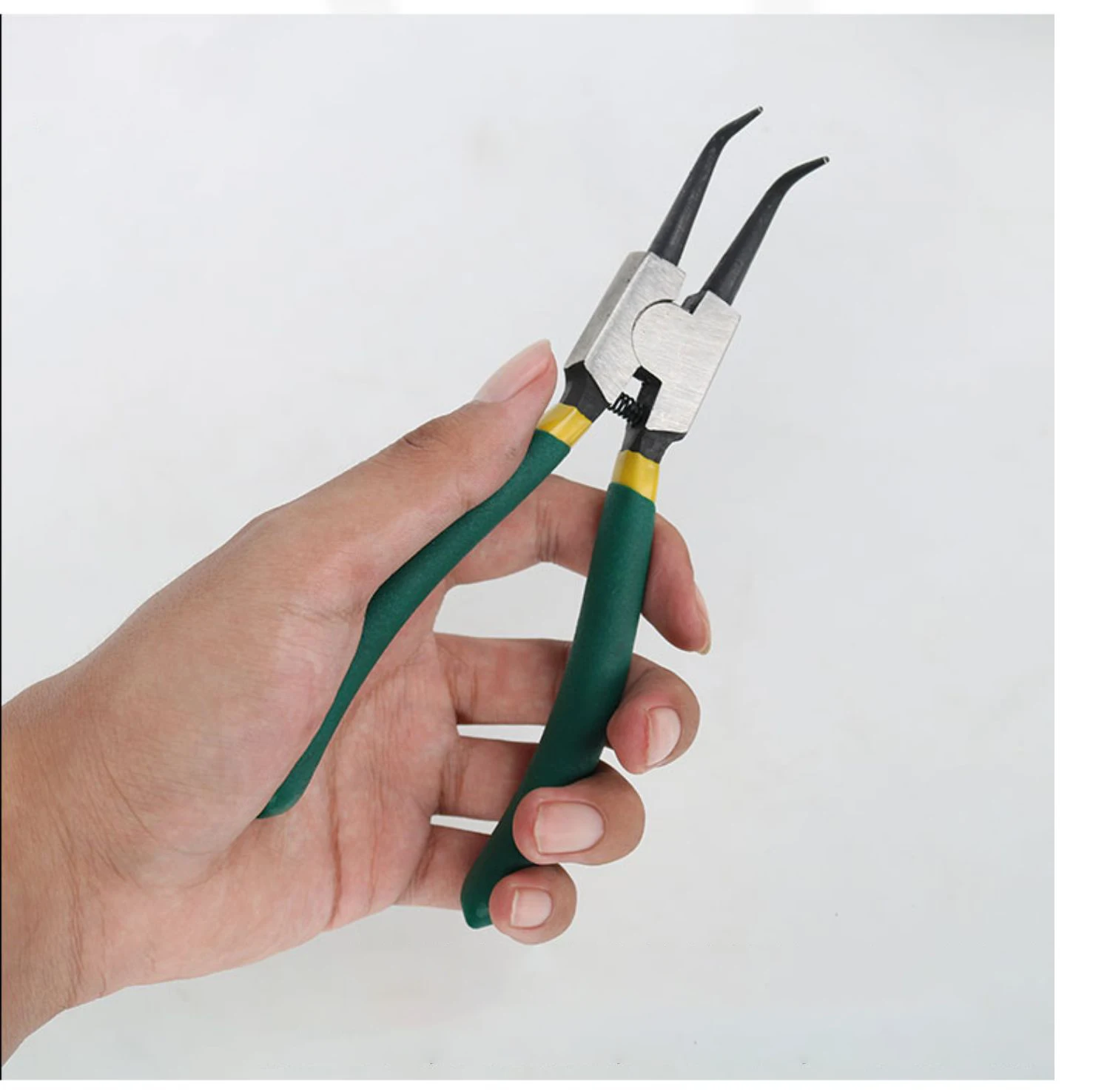 5/7/9 Zoll Spreng ring zange Set Hochleistungs-Innen-/Außen-Sicherungs ring zange Kit gerade gebogene Backe zur Aufbewahrung von Ringent ferner – Detail 4