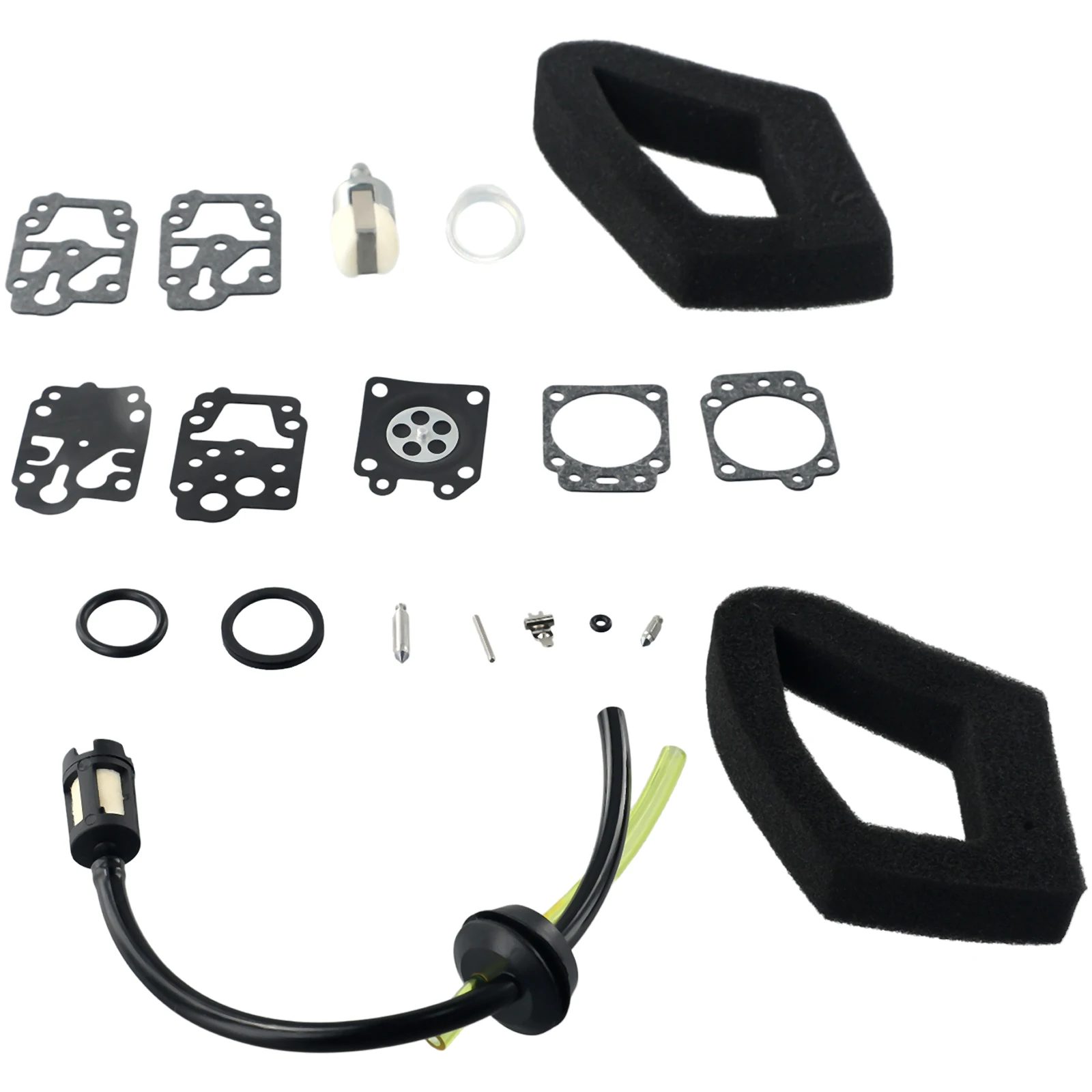 에어 필터 기화기 키트 HONDA GX25 GX35 용 에어 필터 부착 예비 도구 가스켓 HHB25 HHH25 고품질