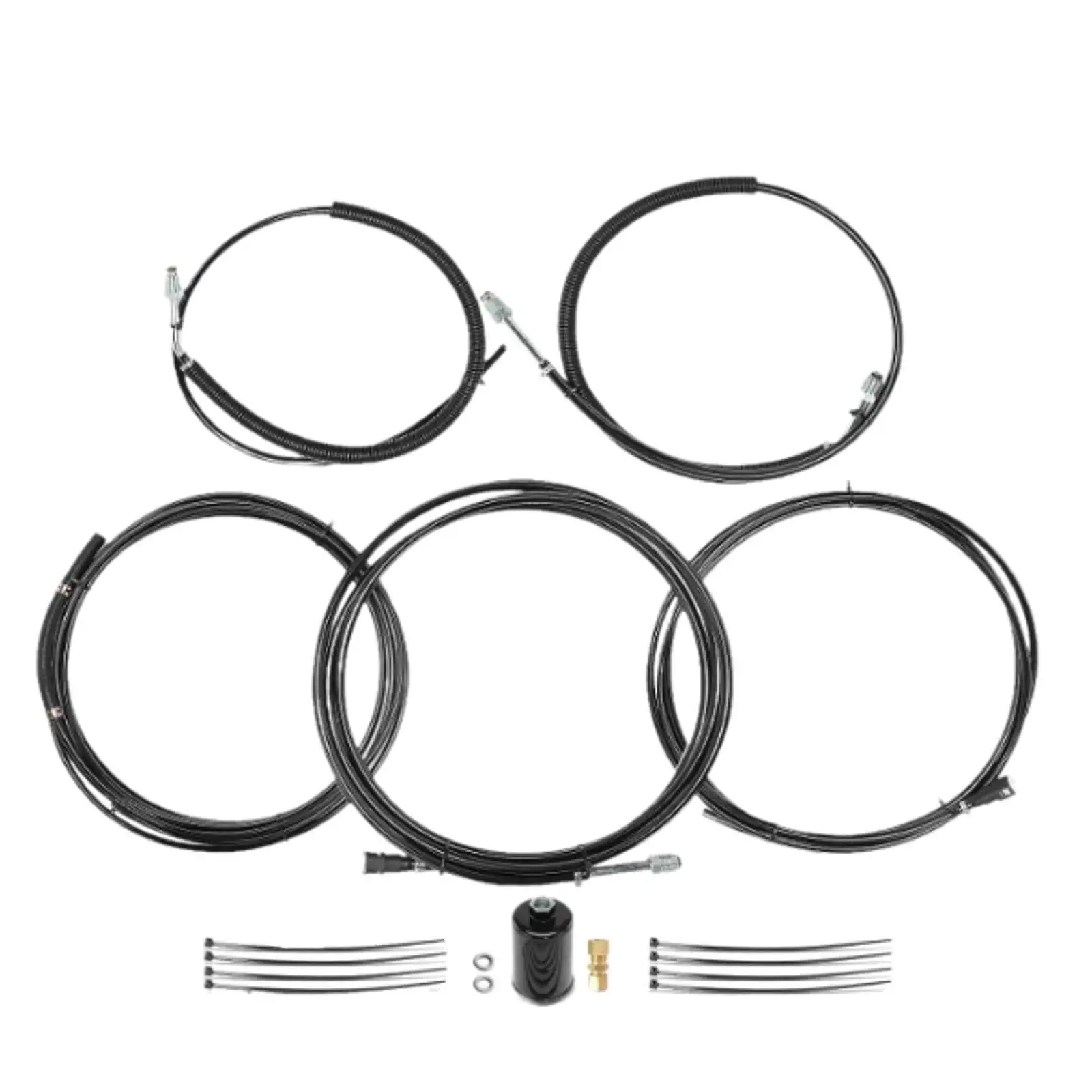 Fuel Line Kit Easy Installation Sturdy Spare Parts Accessories Practical High Performance Fl-gm43c-v for GMC K2500 Suburban