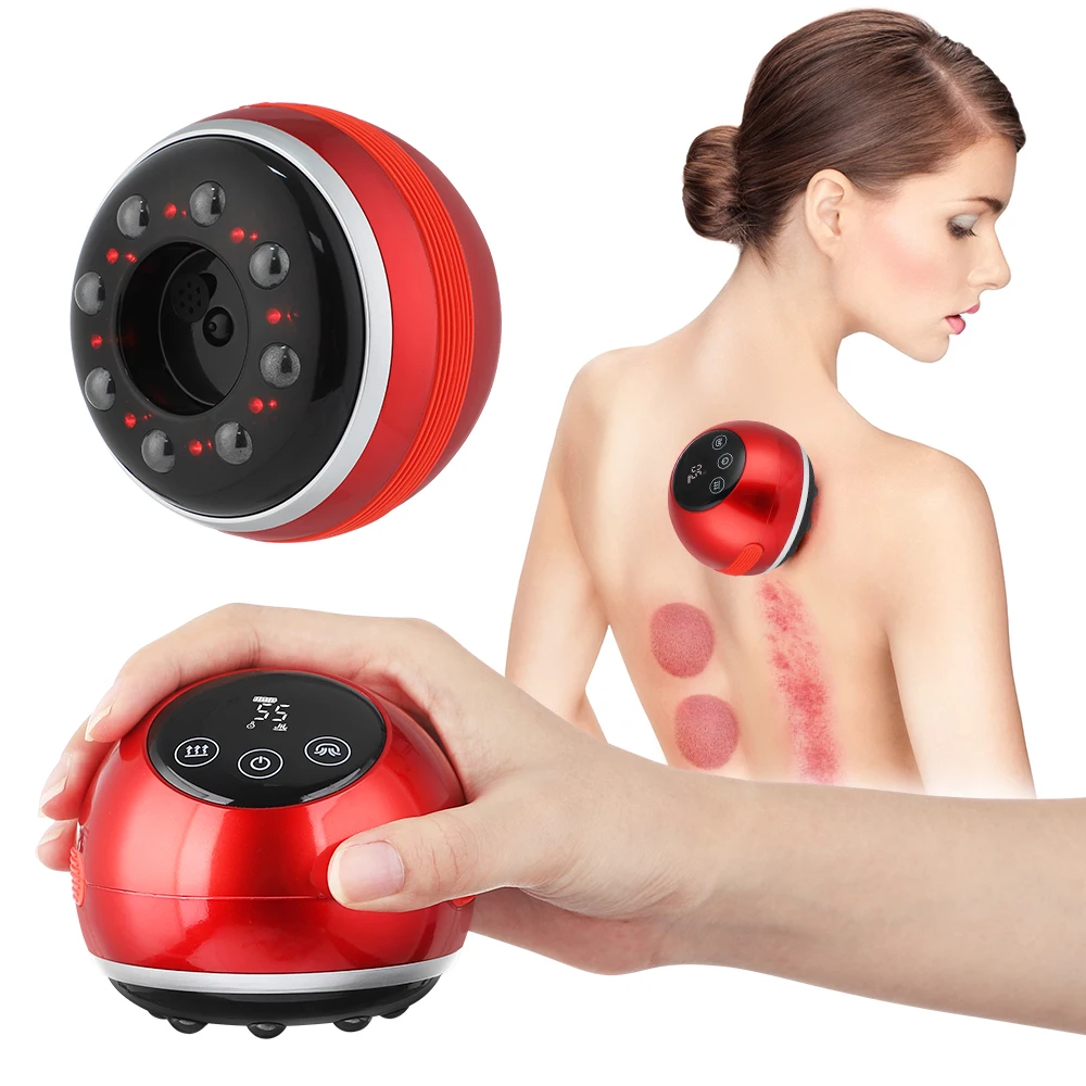 

Electric Vacuum Cupping Massage Body Cups Anti-Cellulite Therapy Massager for Body Electric Guasha Scraping Fat Burning Slimming