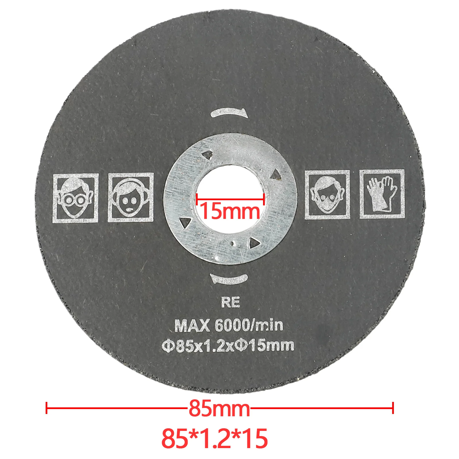 Accessory Cutting Disc Wear Resistance Wheel 85mm Circular Grinding High Hardness Replace Replacement Practical