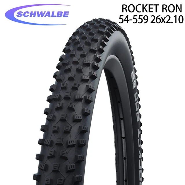 SCHWALBE 26 inch ROCKET RON 54 559 26x2.10 MTB Off Road XC Tracks Bike Folding Tires Mountain Bicycle Tire Cycling Parts AliExpress