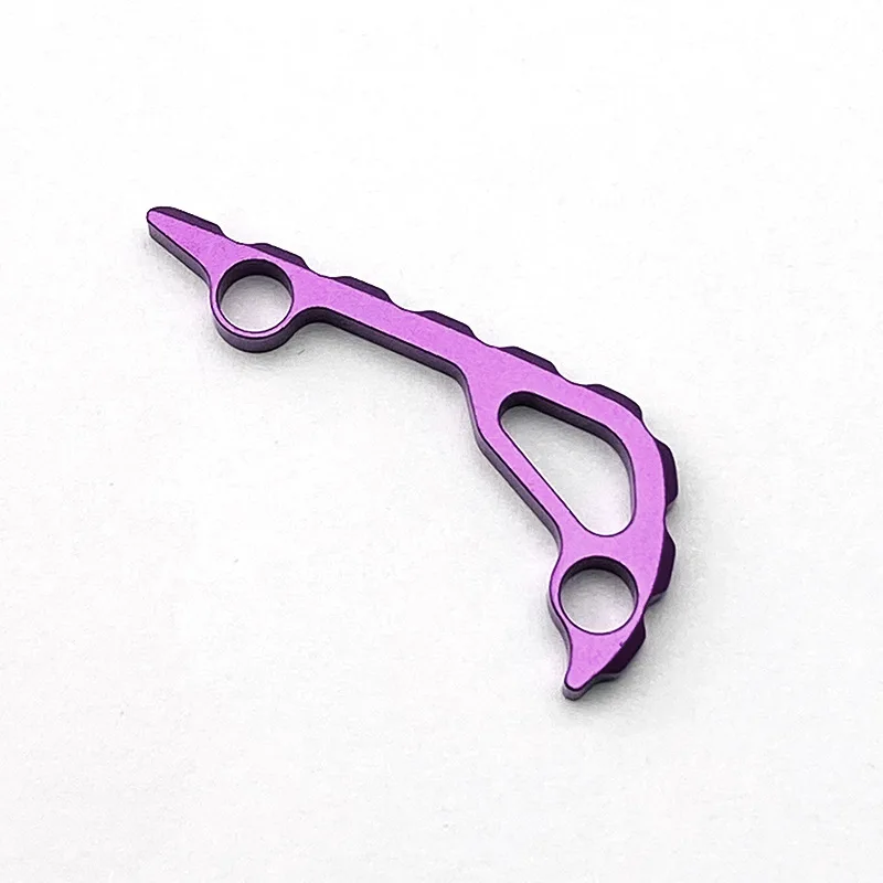 1Pc อลูมิเนียมอัลลอยด์วัสดุที่กำหนดเองมีด Backspacer กลับ Spacer กระดูกสันหลัง Keel สำหรับ Benchmade Bugout 535 DIY อุปกรณ์เสริม