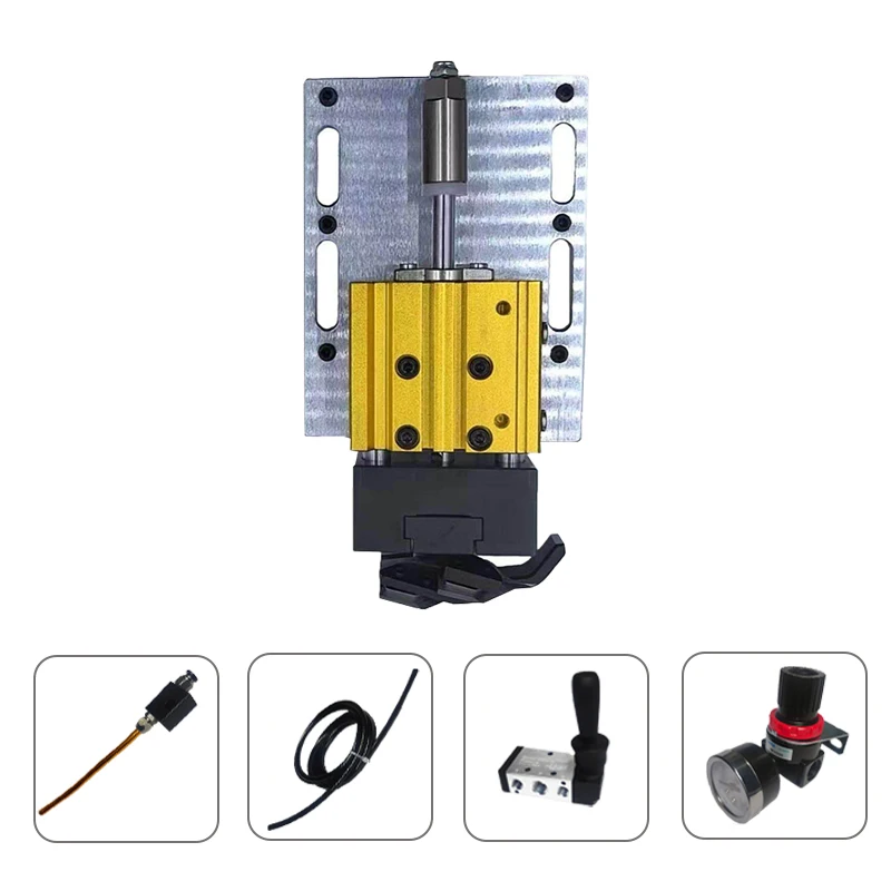 Pneumatic Horizontal Scraper Mechanism for Edge Banding Machine, Flat Scraping Device with Easy Replace Blade