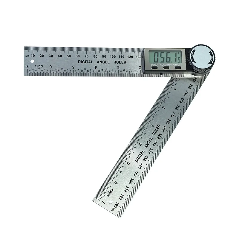 

stainless st PC 2 in 1 Digital Angle Detector Scale Suitable for Woodworking Measurement Tools High Accuracy Mutifunction Tools