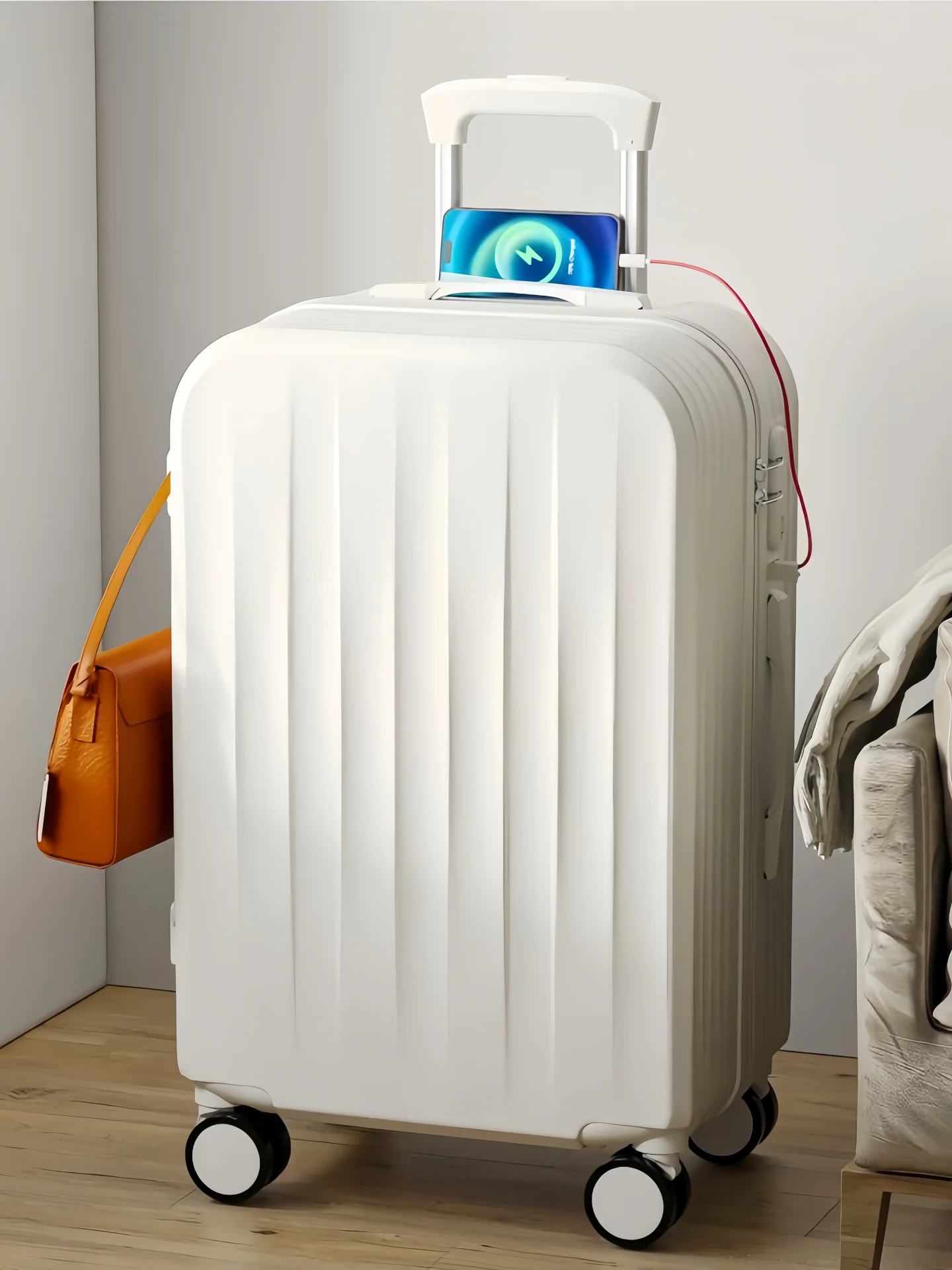 durable-women's-20-inch-carry-on-suitcase-lightweight-travel-bag-with-password-lock-and-charging-port-for-business-trips