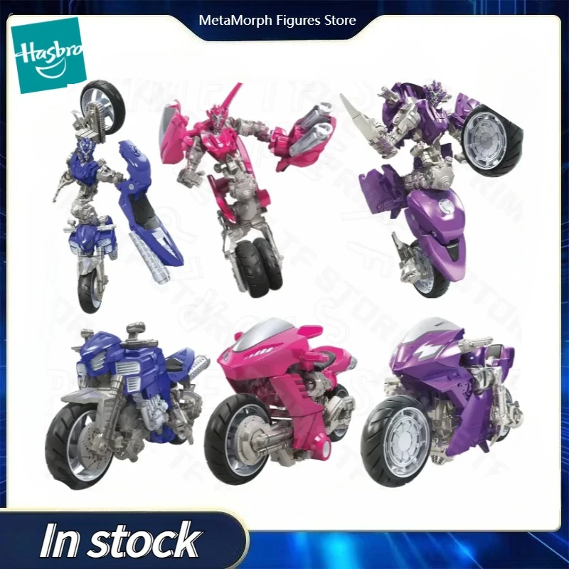 Original Hasbro Transformers Toy SS Studio Series SS52 SS-52 CHROMIA ARCEE ELITA-1 Deluxe D-Class Action Toy Figure Collection view 4