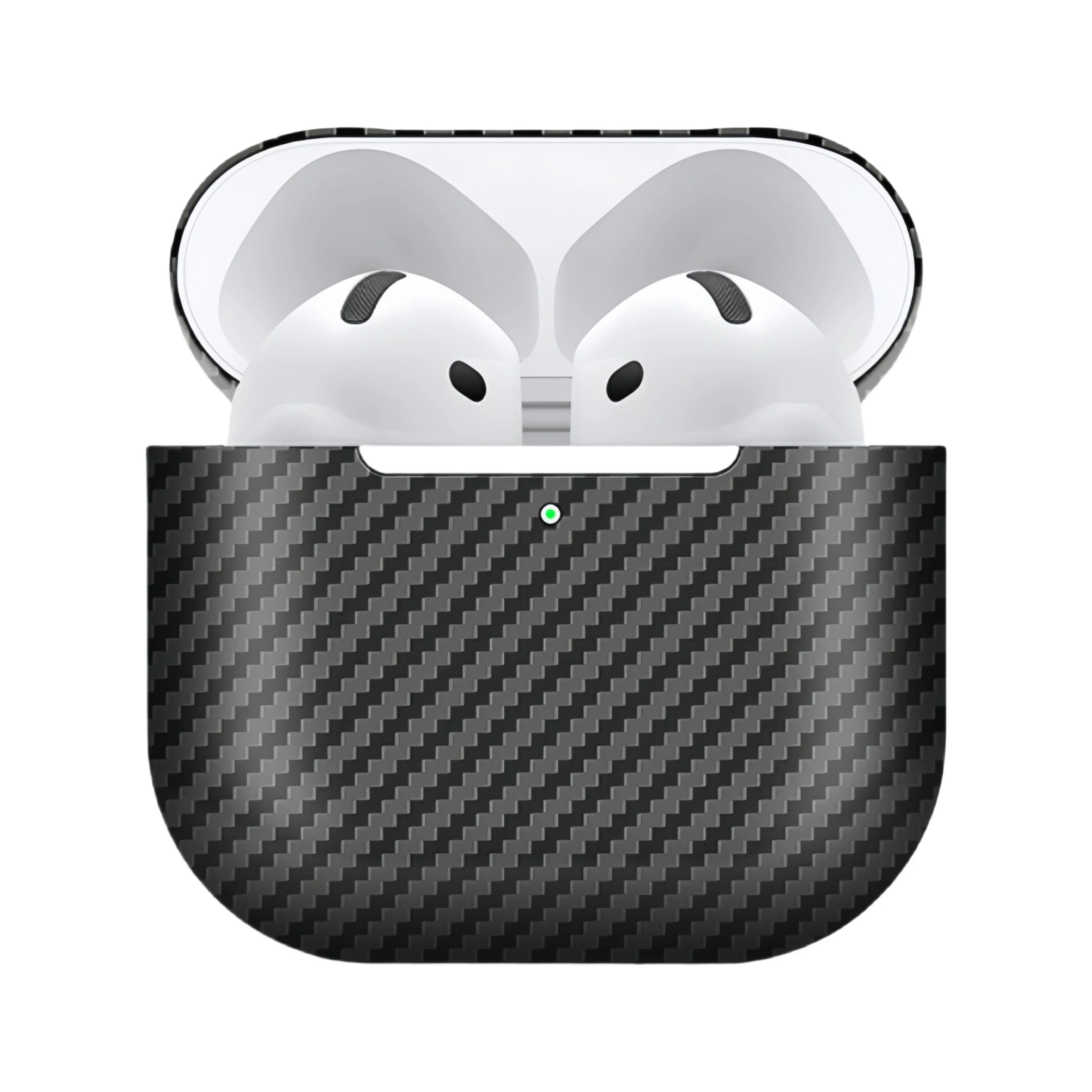

Real Aramid Fiber Case For Airpods 4 thin Carbon Fiber Cover for Airpods 4 Carbon Fiber Earphone Cover