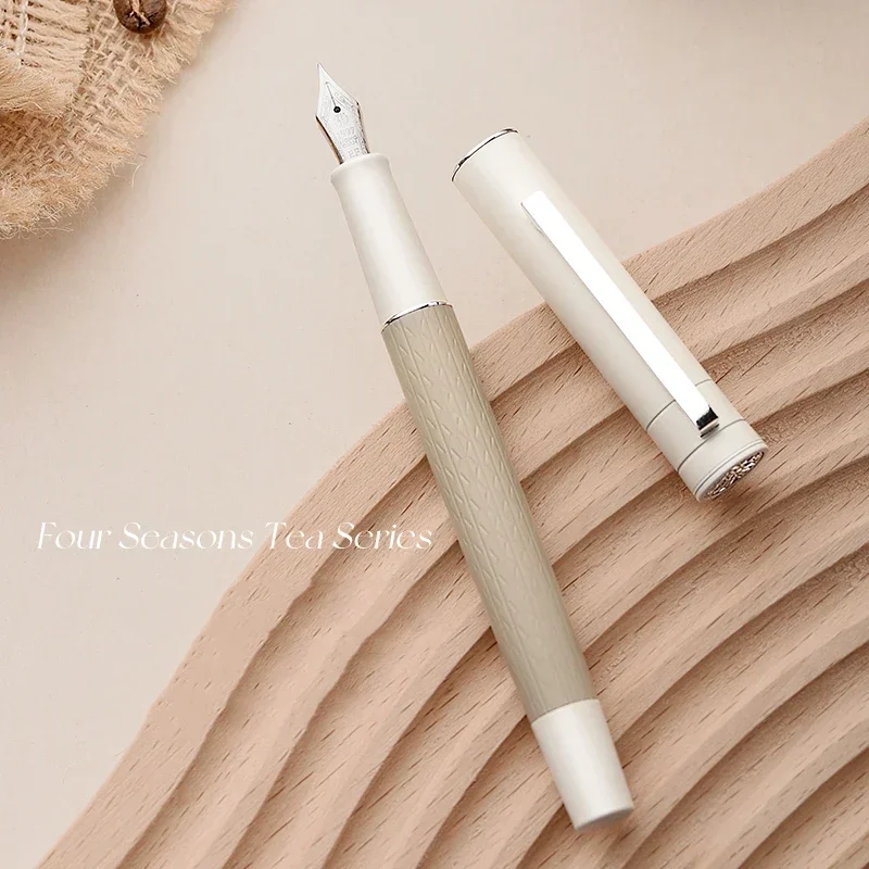 New Hongdian 1862 Fountain Pen Simple Retro Four Seasons Tea Series Writing Ink Pen EF/F Nib School Office Supplies Gift Pens