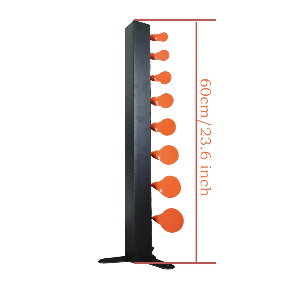 Step-by-Step 8 Target Difficulty Gradually Increasing Duel Tree Target Shooting Target Combat Tree Metal Target That Can Swing L