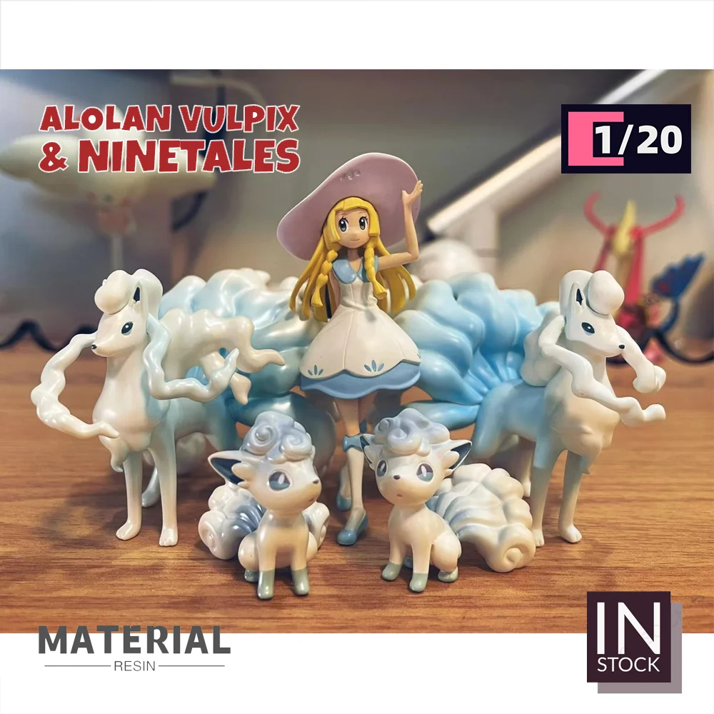 [IN STOCK] 1/20 Scale World Figure [HH Studio] - Alolan Vulpix & Ninetales Collection Gift TOYS