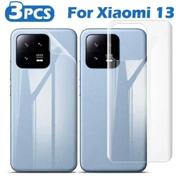 Back Soft Hydrogel Film for Xiaomi 13 13 Pro TPU Scratch Resistant Screen Protector for Mi 13pro Protective Film Not Glass