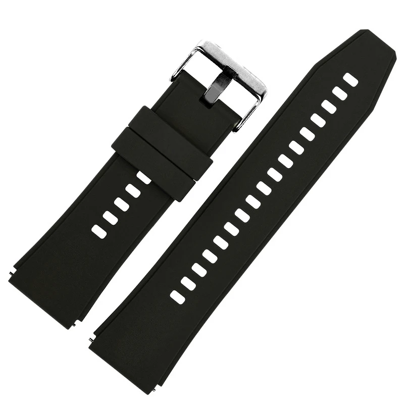 22mm Universal Silicone Smartwatch Band Quick Release Watch Straps for Huawei GT4/GT2/GT3pro Samsung Amazfit Bracelet Wristband