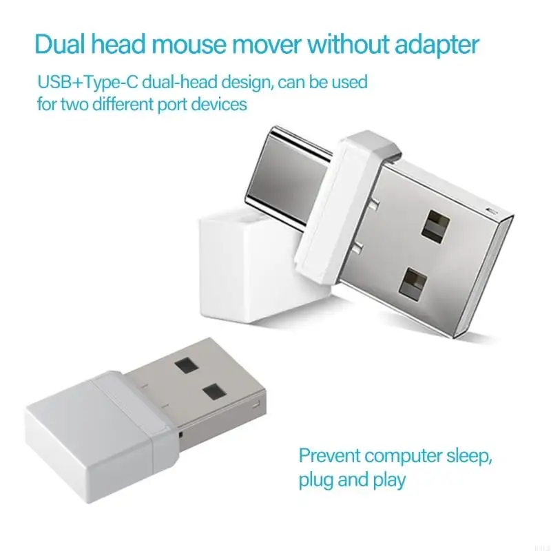 2025 Nuevo mouse inalámbrico mouse virtual previene mouse jigglers los mouse reposaptector pantalla del control