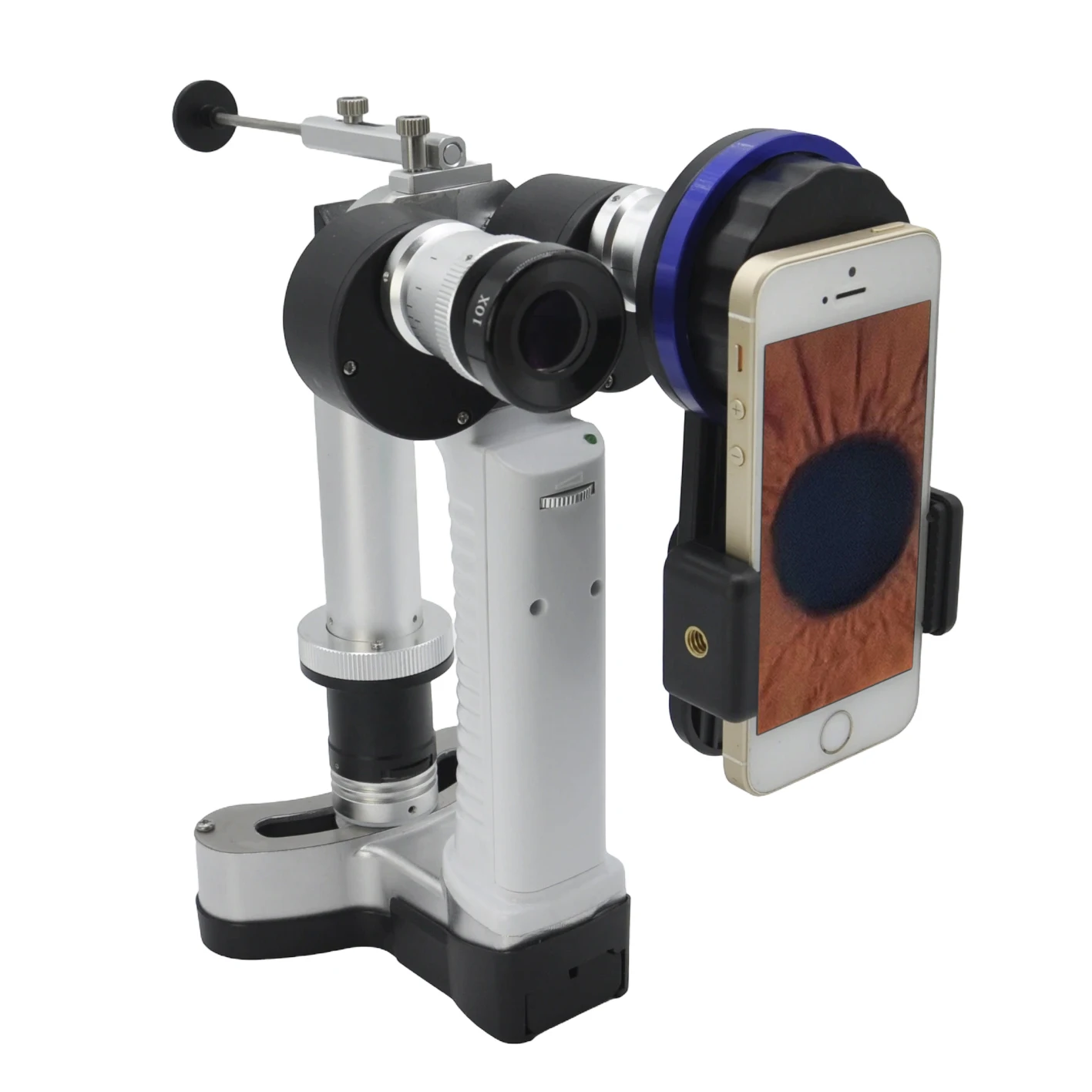 Portable Slit Lamp LED Bulb Portable Microscope for Pet hospital ophthalmology Camera Total 10x and 16x Magnification