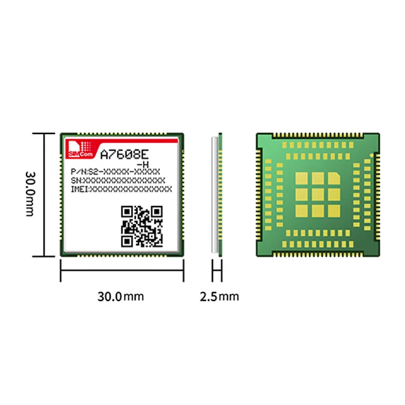 A7608E-H Комплект макетной платы SIMcom LTE CAT4 Модуль A7608E-H LABE/TABE/TAME suporrt Data Voice GNSS Дополнительно с антенной