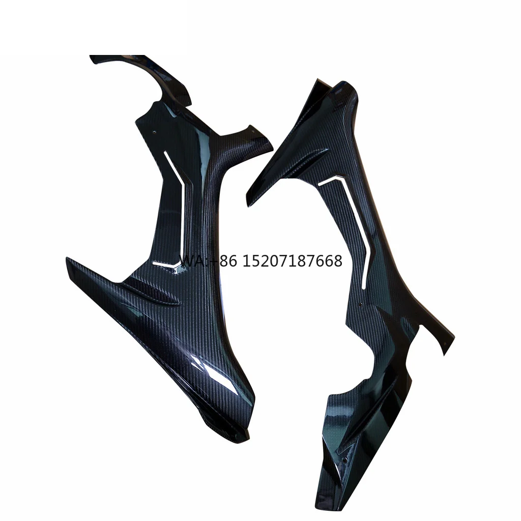 

100% полная 3K сухая боковая панель обтекателя мотоцикла из углеродного волокна, подходит для Yamaha YZF-R1 R1M 2015 2016 2017 2018 2019