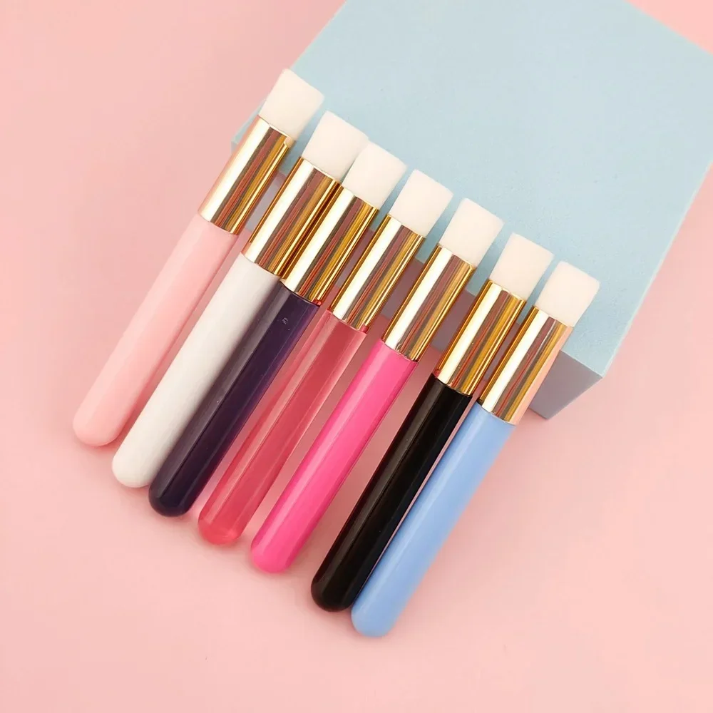 Miękka szczoteczka do przedłużania rzęs Kryształowy uchwyt z koralikami Narzędzie do usuwania zaskórników z nosa