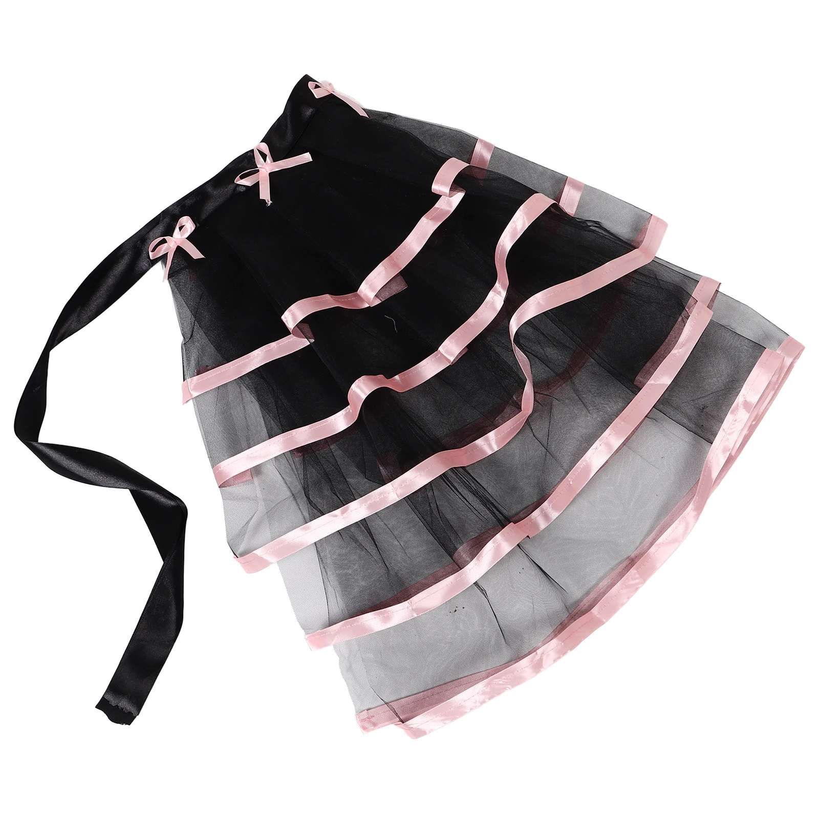 

Pink Tutu Skirts Costume for Women Multicolor Tulle Polyester Party Supplies Dress