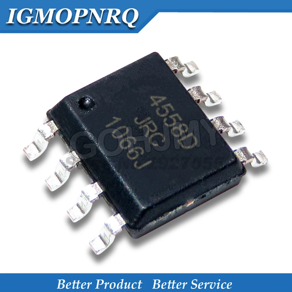 10PCS NJM4580M NJM4580 SOP8 SOP 4580M SMD NJM4558D NJM4580E NJM4558 NJM4580 neue IC