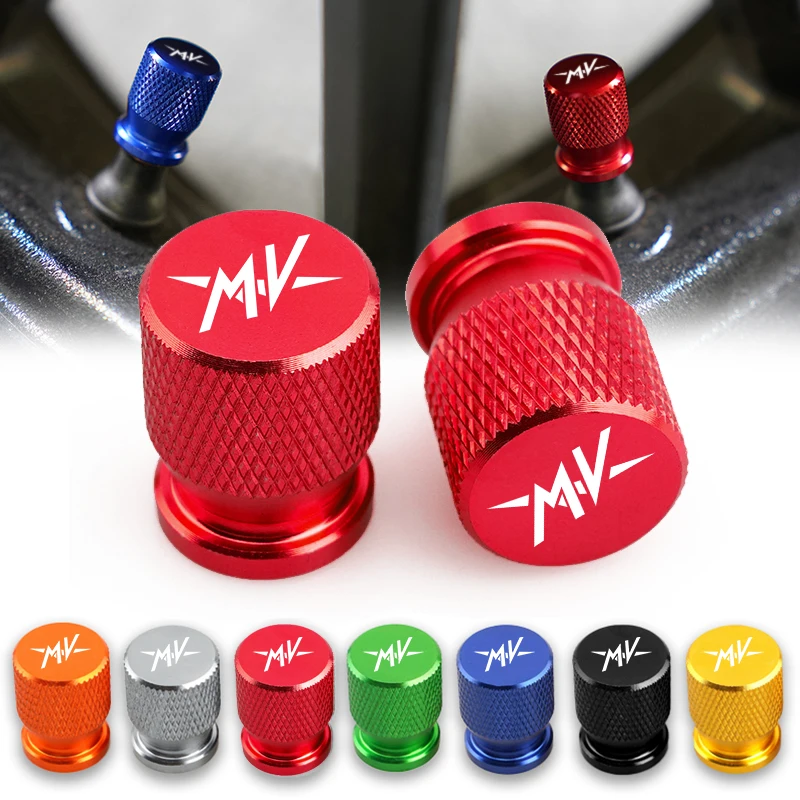 Motorcycle Accessories Wheel Tire Valve Caps Covers For MV Agusta F3 675 800 Brutale 800 1000 Turismo Veloce RC