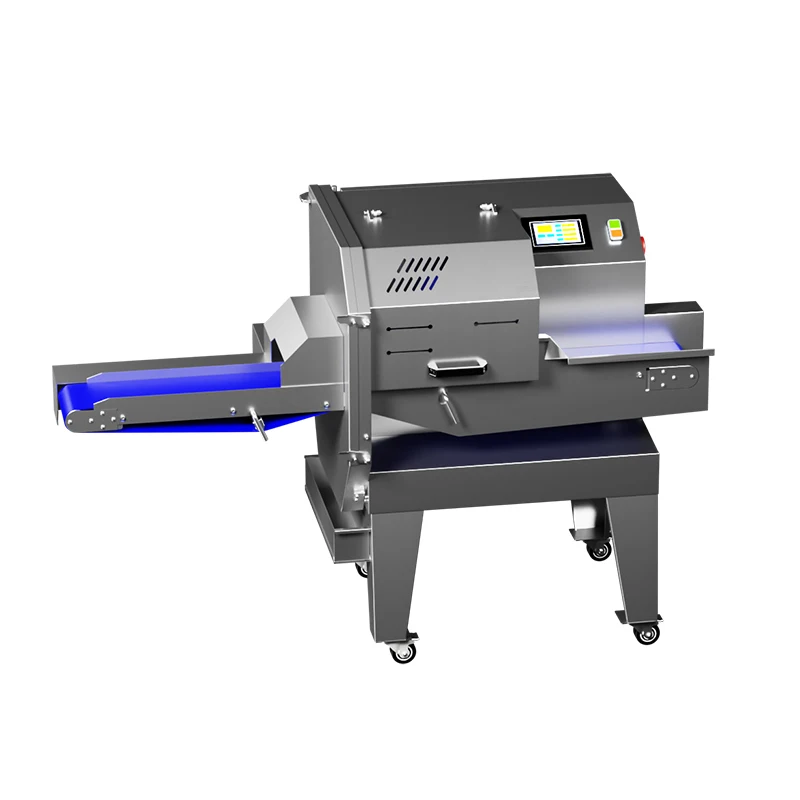 Leading Technology Automatic Commercial Meat Cheese Pork Slicer Marinated Meat Cutting Machine with Core Motor Component