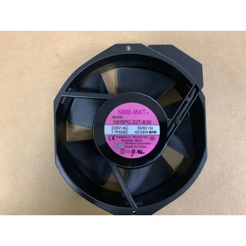 NMB 5915pc-22t-b30 fan 172*38mm AC 220V 40/38W cooling fan # m2350 QL