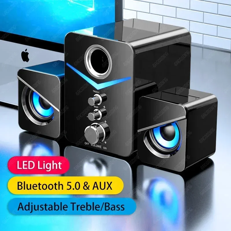 

Computer Speakers Home Theater System Caixa De Som PC Bass Subwoofer Bluetooth Speaker Music Boombox Desktop Laptop Altavoces TV