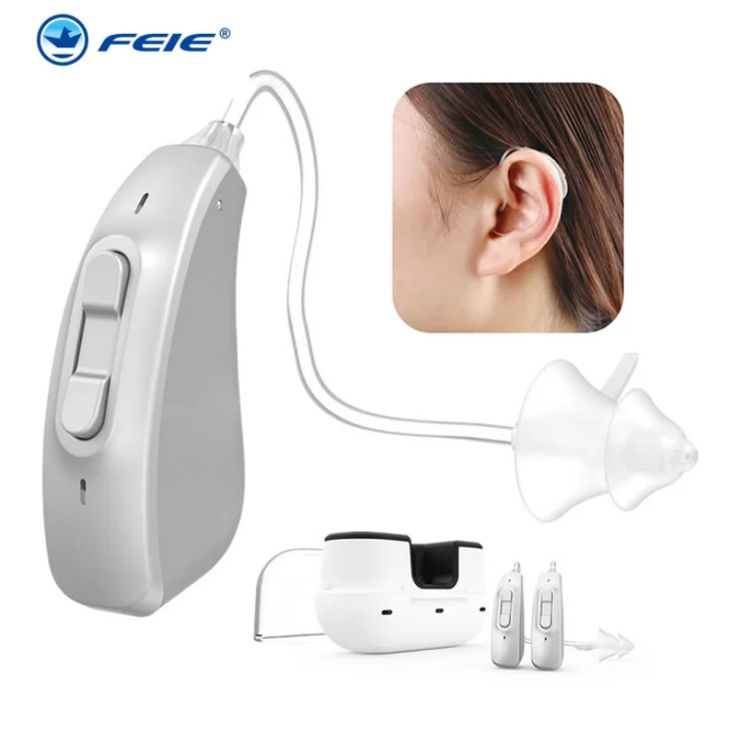 2025 New Double-Ear High-End Digital Charging Hearing AIDS, Hearing AIDS For Deafness Of Elderly Young People, Volume Amplifiers