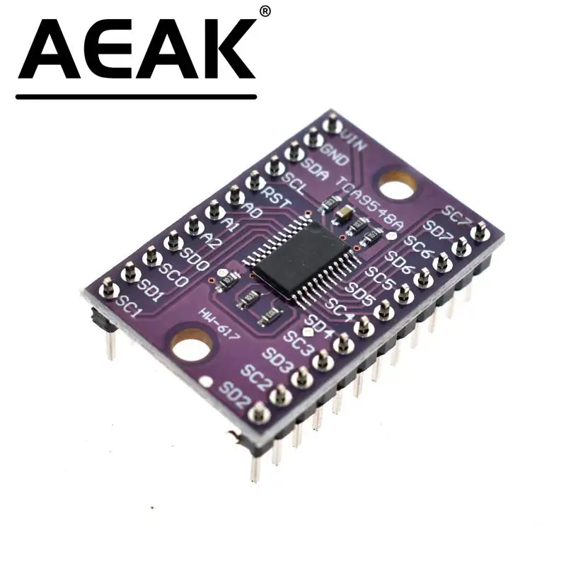 AEAK TCA9548A 1-to-8 I2C 8 -way multi-channel expansion board IIC module development board TCA9548 8 Channel