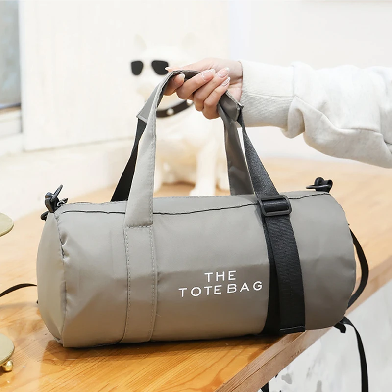 Small Fashion Gym Fitness Bag for Women Yoga Sports Travel Luggage