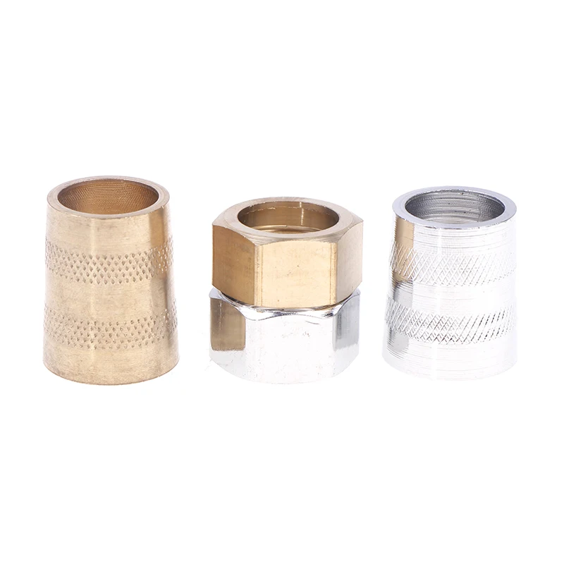 1Pc  Shower Hose Nut Connector Connection Water Inlet Pipe Interface Nut Nozzle Connector Screw Parts Accessories