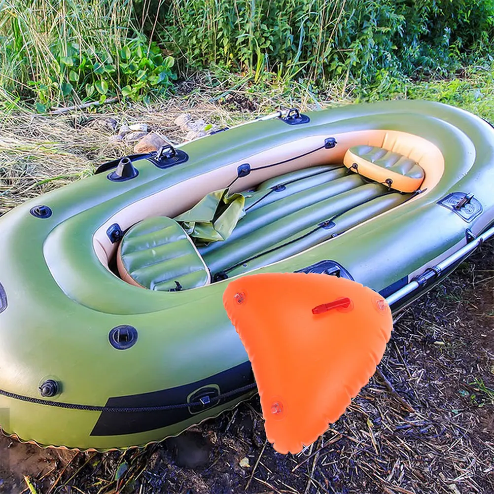 

2 Pcs Inflatable Emergency Float Boat Accessories Canoe Kayaks Cruise Ship Bow Flotation for Paddle Boarding