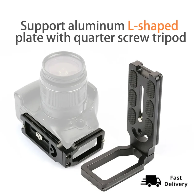 

Universal for MPU-105 Quick Release Plates for MPU-105 L Shape Plate Bracket Aluminum L-plate with One-quarter Screw Tripods