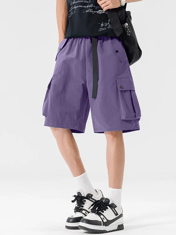 

Новые американские повседневные шорты Sle Dopane для мужчин и женщин, тонкие, с несколькими карманами, свободного кроя, для спорта и отдыха, молодежные, активные, в стиле Sle