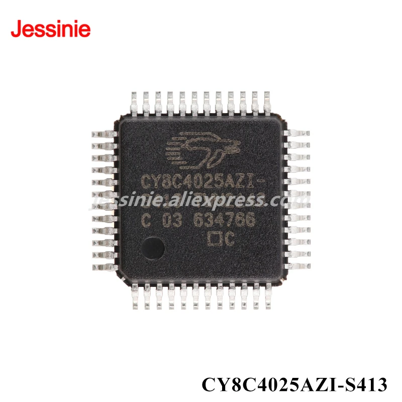 10pcs/1pc CY8C4025AZI-S413 TQFP-48 ARM-M 32-bit MCU Microcontroller Chip 24Mhz 32KB Flash 4KB SRAM IC