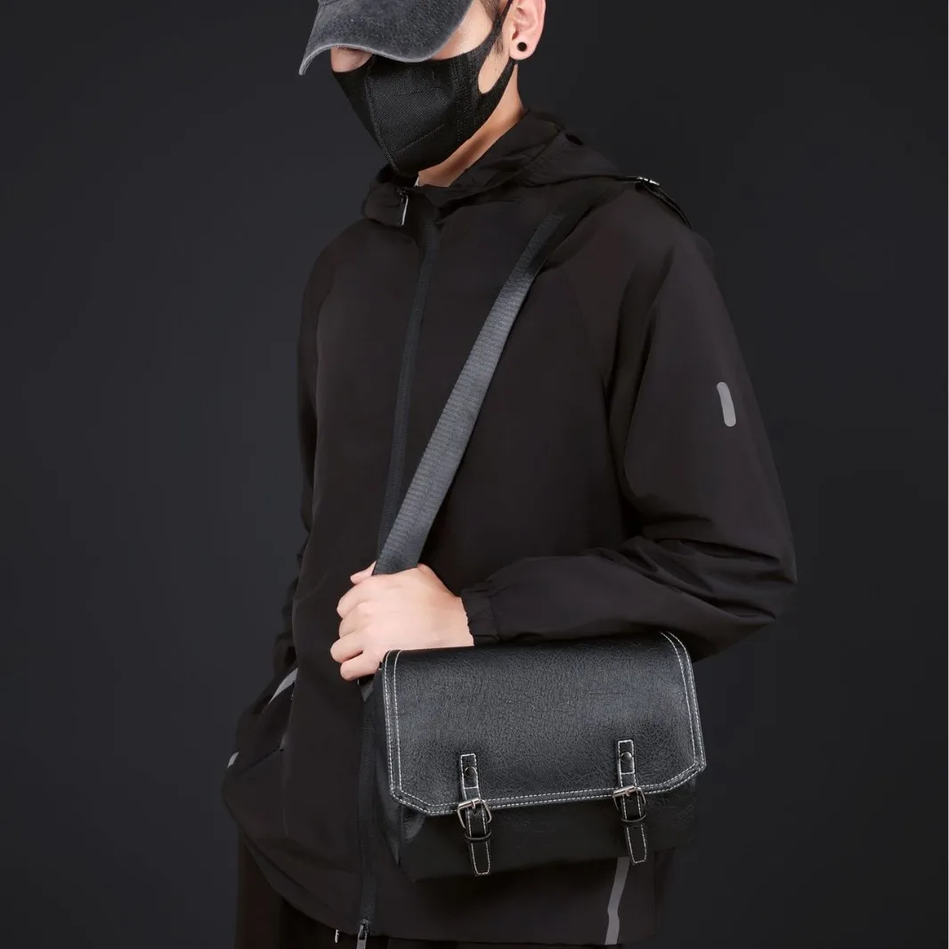 

2025 New Men's Shoulder Bag Premium Crossbody Chest Bag Unisex Commuter Phone Purse Multi-Purpose Casual Backpack