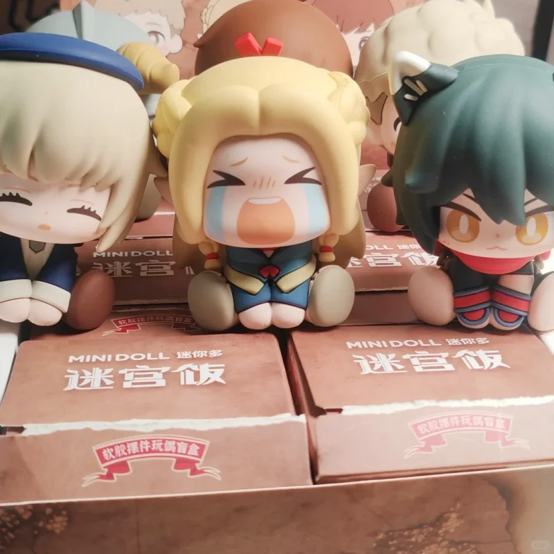 

New Original Mini Doll Delicious In Dungeon Mini Sitting Series Blind Box Cute Mini Peripheral Figure Mystery Box Decoratio Gift