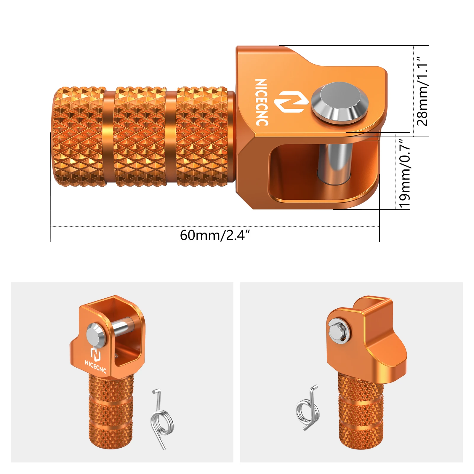 NICECNC For KTM EXC XCW EXCF XCFW 500 450 350 300 250 200 150 125 SX SXF XCF 2004-2015 Motorcycle Gear Shifter Shift Lever Tip