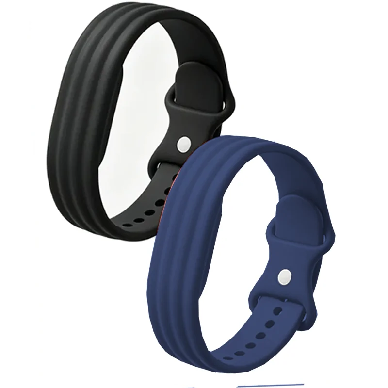 New model Sport Silicone Watch Strap for Google Fitbit Air Rubber Bracelet Breathable Band Wristband